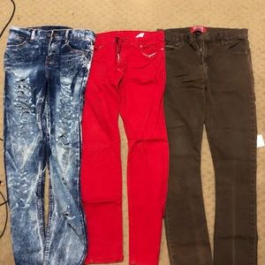 Bundle Jeans and shirts